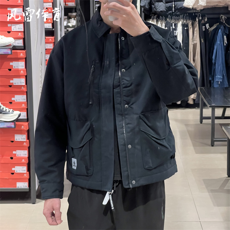 【风雷】Converse匡威男工装大口袋翻领夹棉保暖外套 10025264