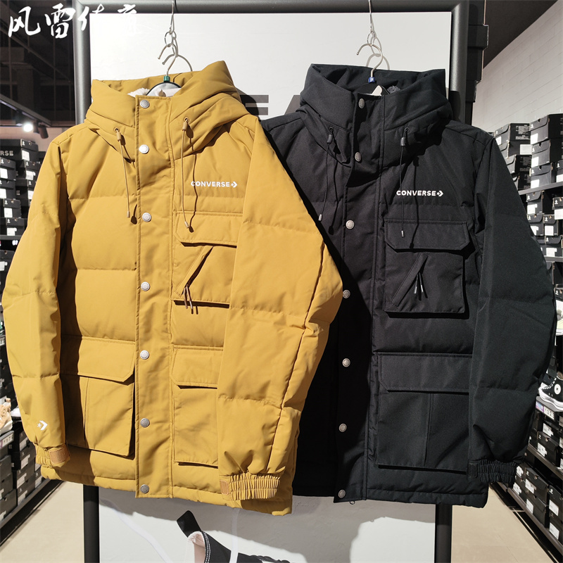 24年冬季新款加厚羽绒服匡威男女