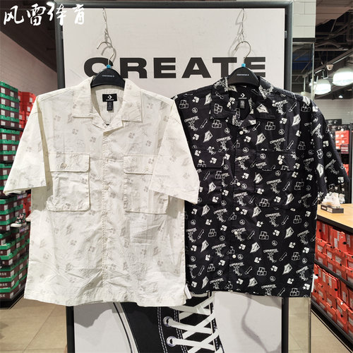 CONVERSE匡威夏季男款短袖衬衫