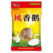 真空半只装 梅香肉品 风干鹅腊鹅 熟食风鹅 梅香风香鹅695g 鹅肉