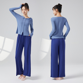 新款 古典舞服春夏 手指套现代舞舞蹈服上衣女中国舞练功服阔腿裤