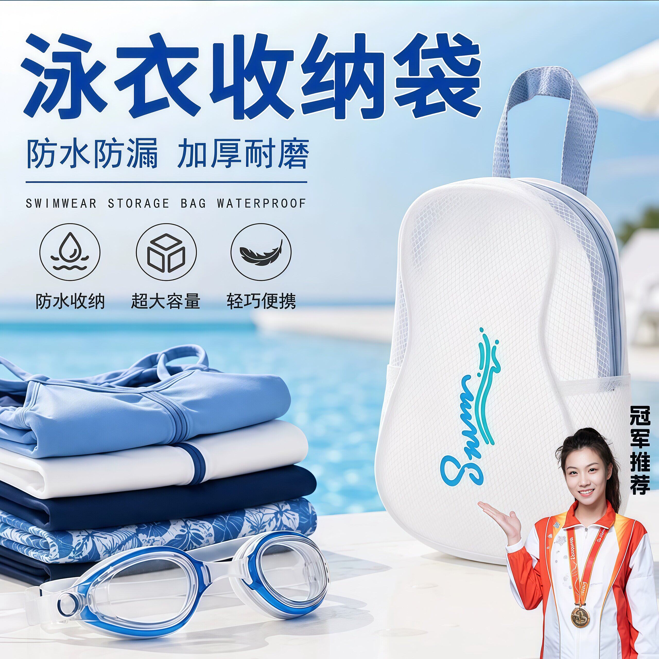 泳衣收纳袋防水包湿衣服