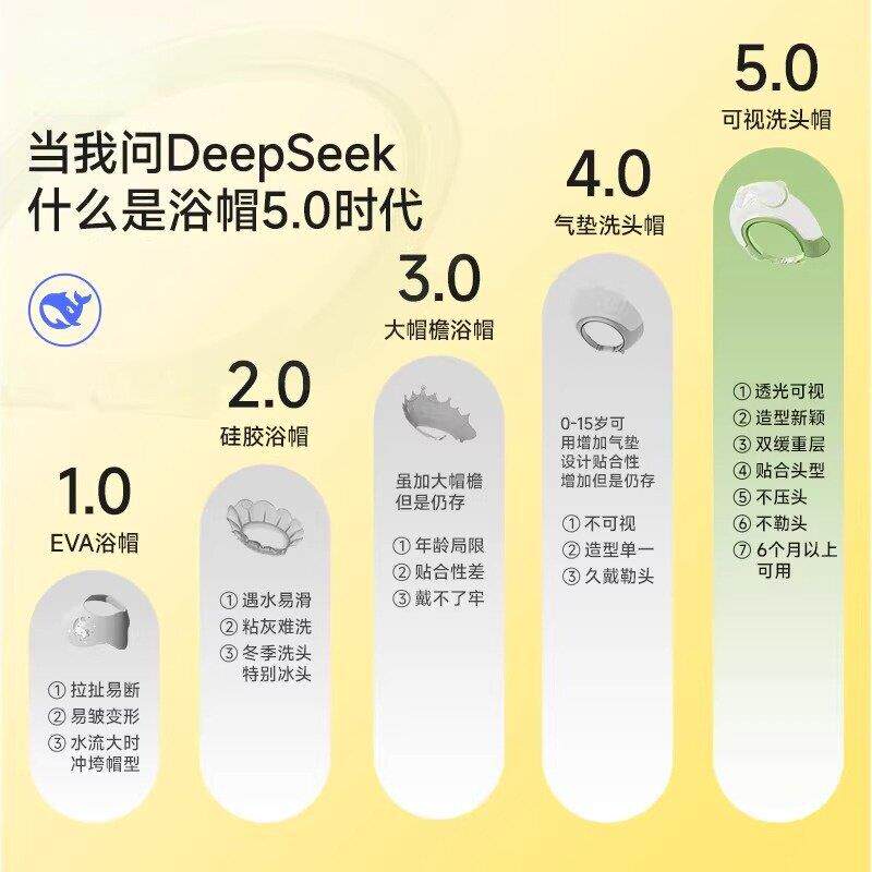 日本宝宝洗头挡水帽儿童