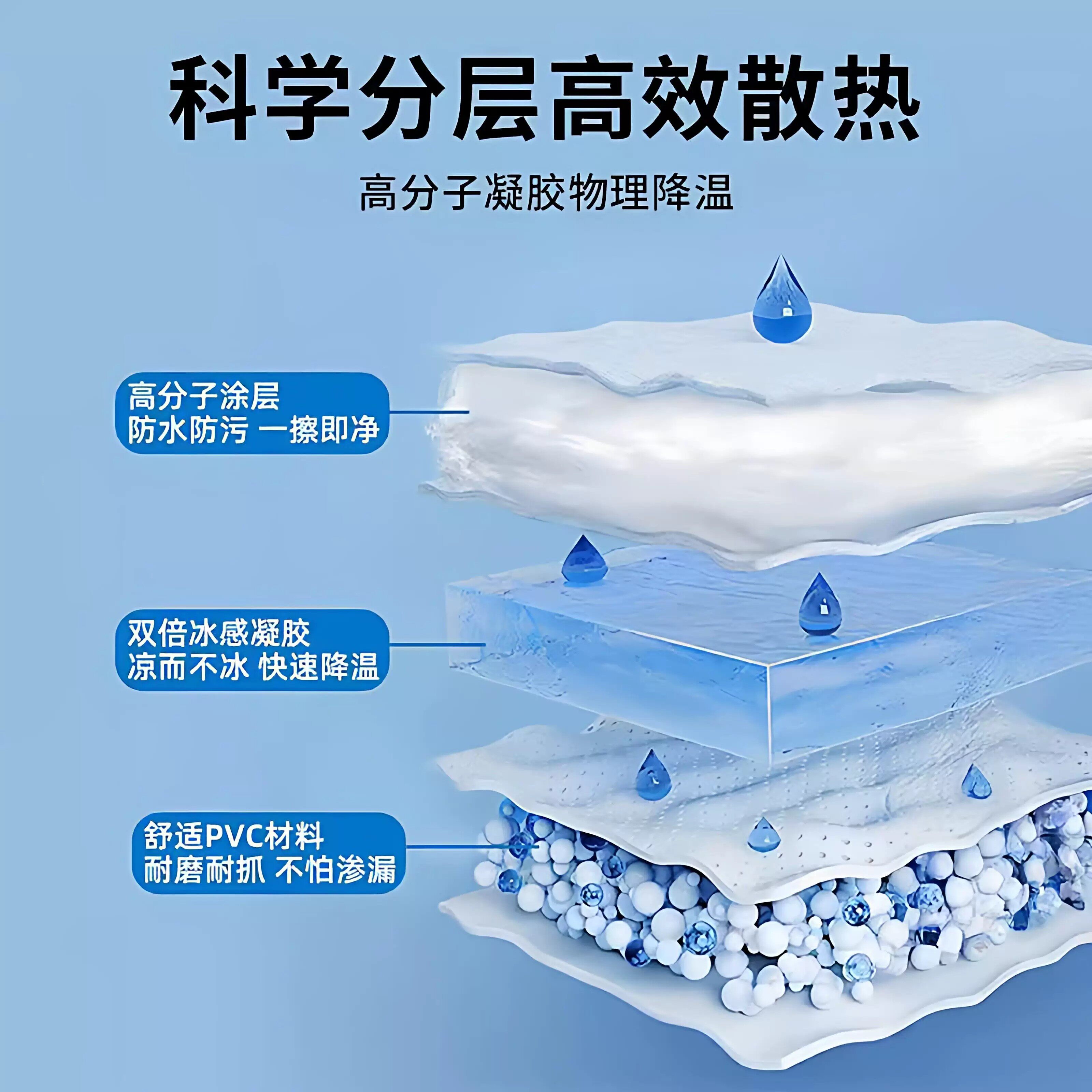 日本宠物专用冰垫猫咪狗