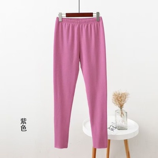 内穿衬裤 德绒毛裤 无痕发热大码 薄款 秋裤 冬季 女紧身打底保暖线裤