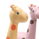 智亚长颈鹿动物坐凳创意个性 儿童小凳子实木家用小椅子