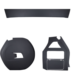 适用丰田格瑞维亚汽车后备箱防护皮塞纳尾箱垫防护贴内饰改装配件