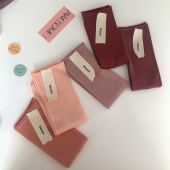 22色 果酱色 蓝色绿色紫色系纯色莫兰迪色系堆堆袜女袜