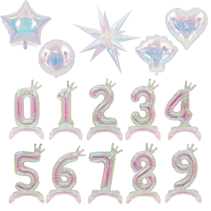 数字气球数字32寸透明工厂价