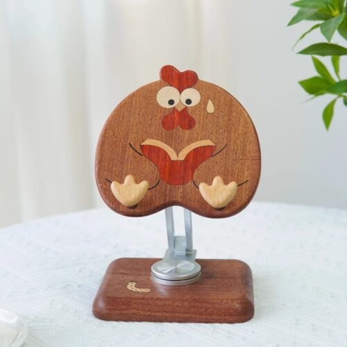 山舍平板支架可爱桌面升降旋转