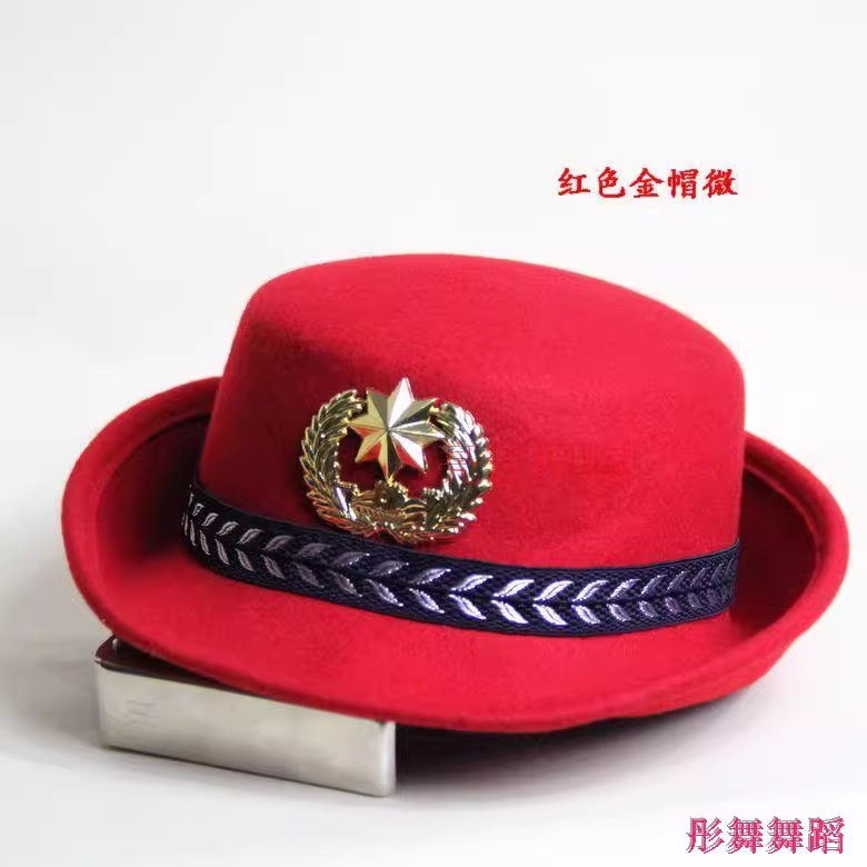 空姐帽 贝雷帽乐队演出帽团体舞帽子