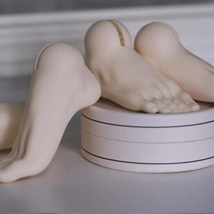 2ddoll 75cm 叔尺寸 通用 脚型 bjd 高跟脚
