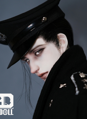 【2ddoll x 黑见明】75叔 裸娃 bjd Kain(开嘴/闭嘴）(2D513/515)