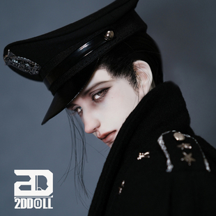 【2ddoll x 黑见明】75叔 裸娃 bjd Kain(开嘴/闭嘴）(2D513/515)