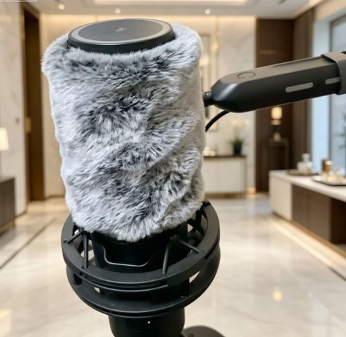 适用极度未知Quadcast2S声浪2RGB直播USB游戏麦克风降噪毛绒 咪罩