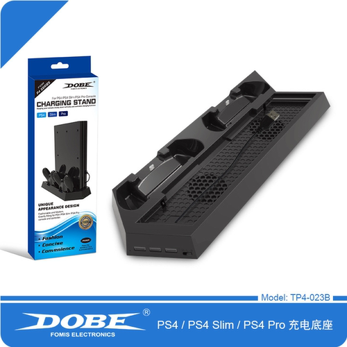 ps4slimpro散热风扇充电主机