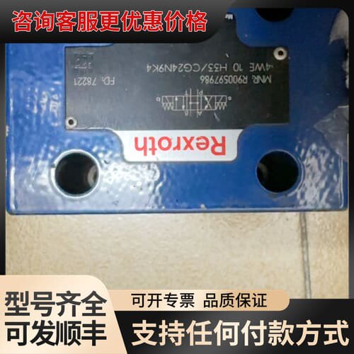 议价Rexroth力士乐电磁阀，型号4WE 10 H33/CG2可维修