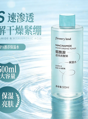 烟酰胺透明质酸钠保湿水长效锁水提亮滋润爽肤水换季补水湿敷水