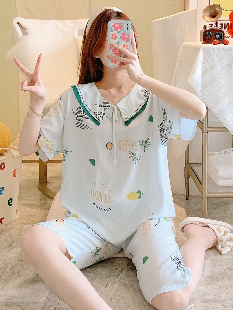 丝瑞芬女薄款家居服睡衣