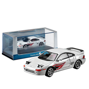 1:64丰田MR2小比例合金跑车汽车模型仿真收藏静态摆件男生小礼物