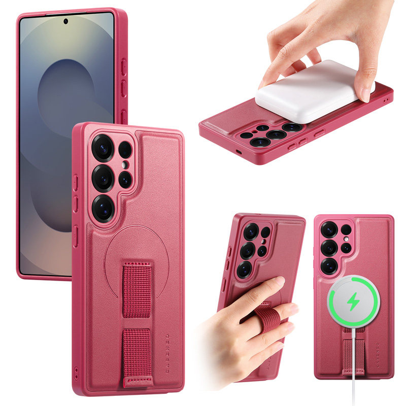 适用三星Galaxy S25ultra手机壳新款S26/S24磁吸充电S25edge保护套S25 Plus高档magsafe硅胶全包防摔S24+