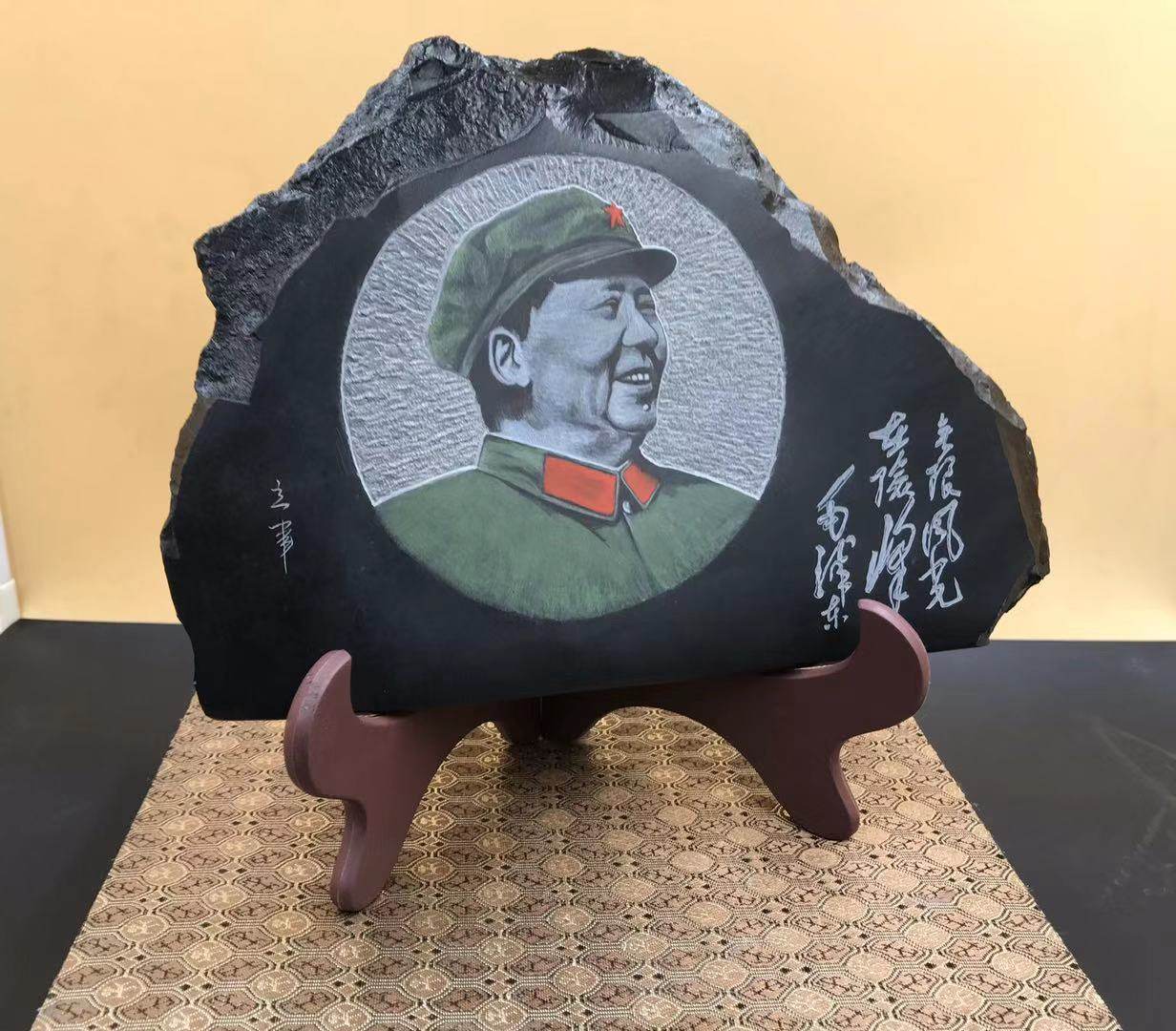 迎春精品特惠纯手工煤雕炭雕除甲醛去异味防辐射家居办公伟人摆件