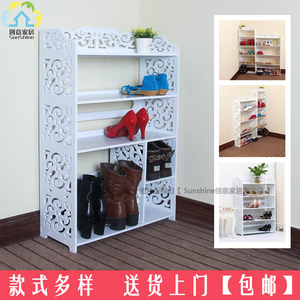 新品欧式鞋架宿舍经济型现代简易多层收纳置物架家用门口室内好看