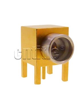 工业级SMP弯公头 卧式PCB焊接SMP-JWHD2-L高频焊接插件