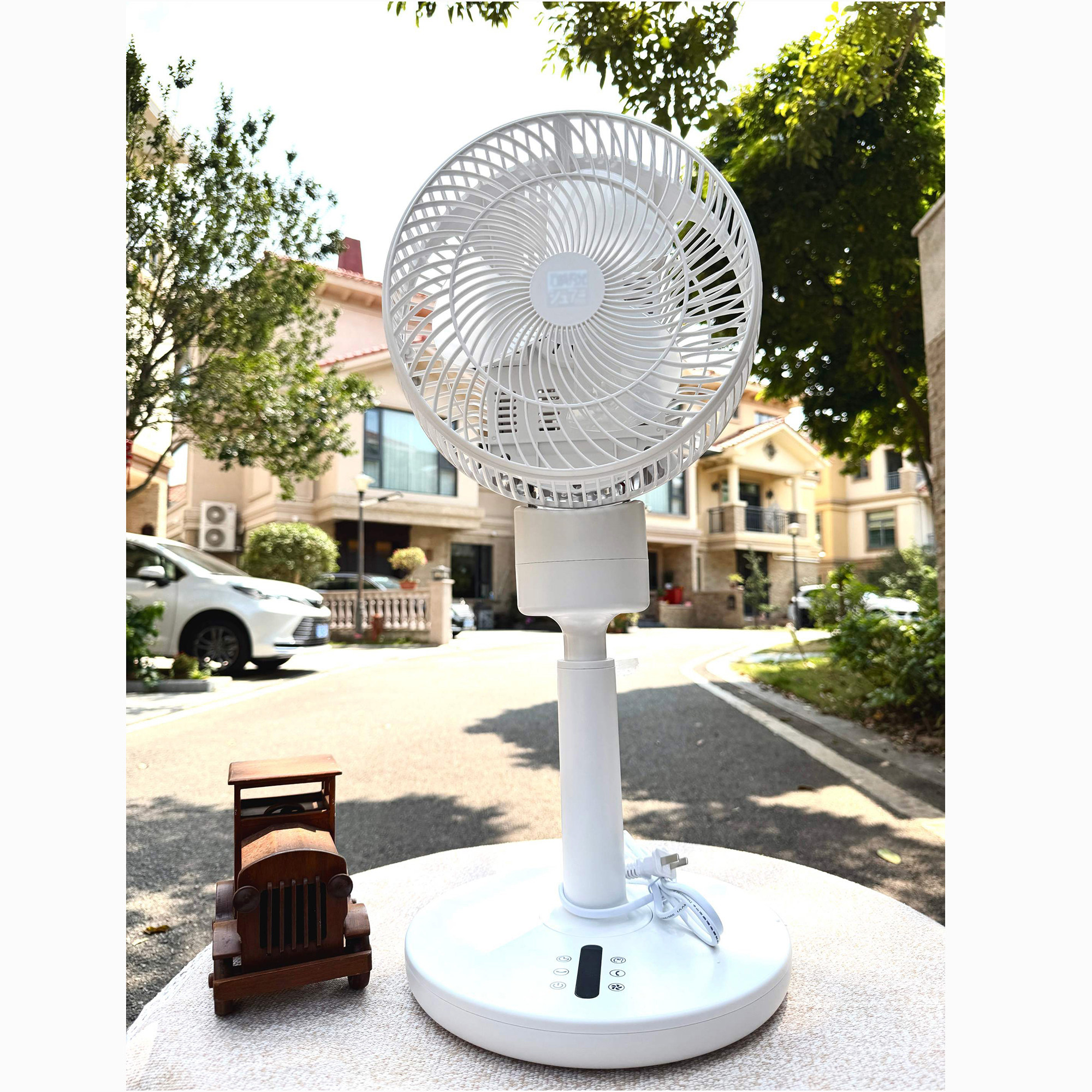 日本原装静音空气循环扇 AI 智能母婴电风扇 升降直流变频落地扇