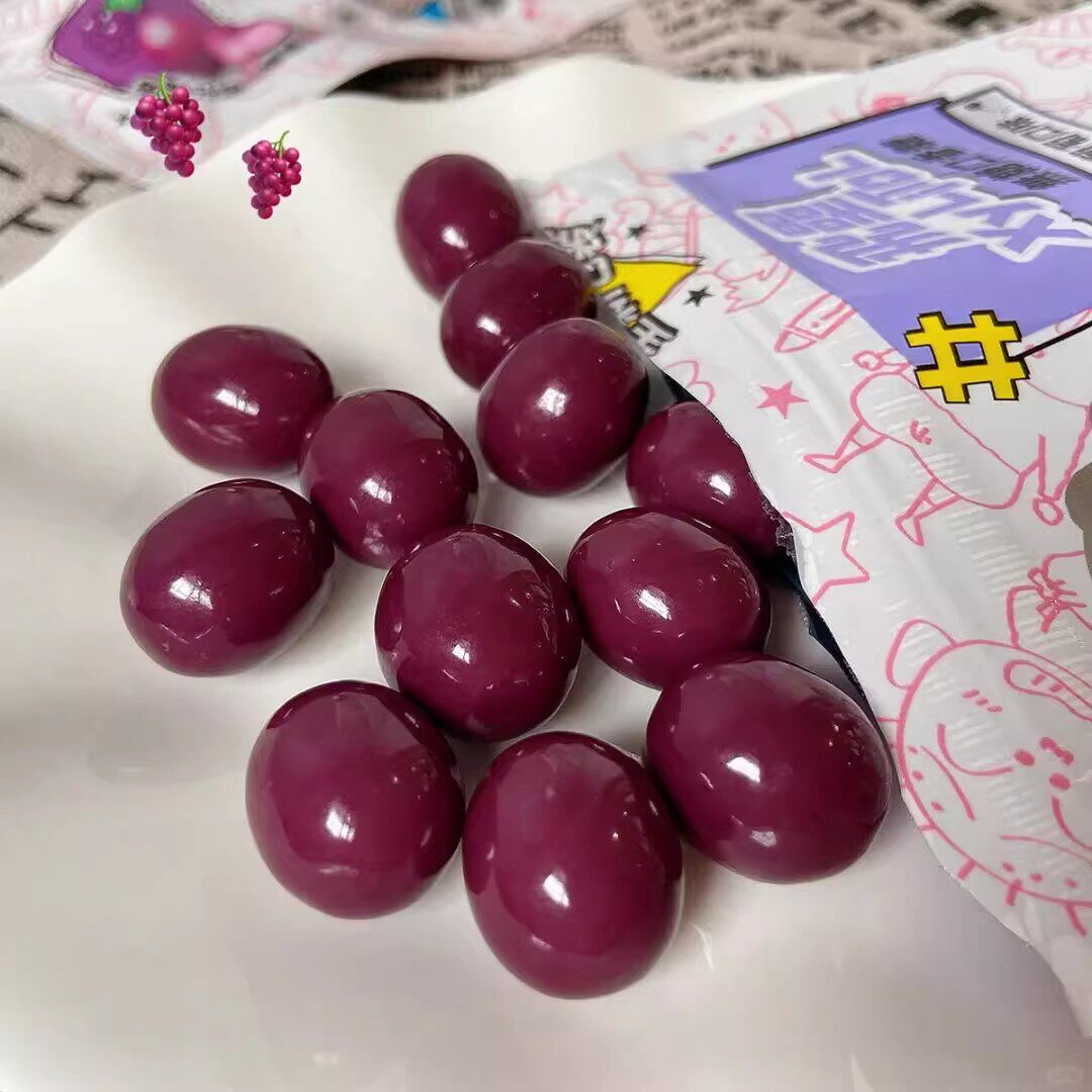 台湾口香糖葡萄口味 侯佩岑同款飞垒口香糖 全新新包装 明星推荐