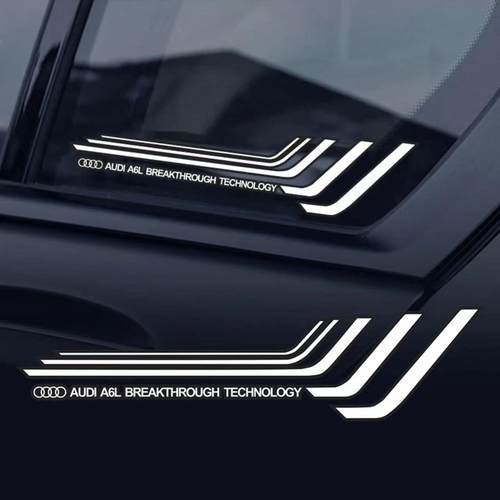 标志侧窗三角窗贴纸胶贴大灯标志