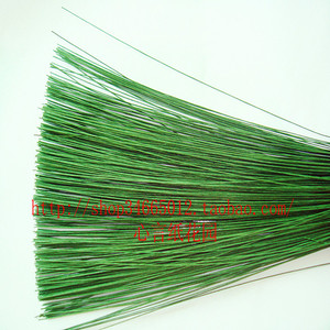 26号绿铁丝纸花材料叶脉叶径DIY手工学生劳动课皱纹纸纸藤丝网花