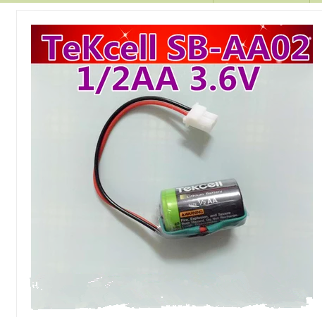 全新Tekcell SB-AA02 3.6V 1/2AA电池替代LS14250电池