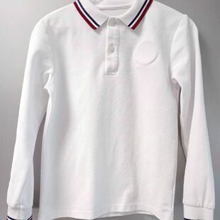 上海松江区初中小学生男女同款珠地棉校服短袖长袖T恤Polo衫上衣