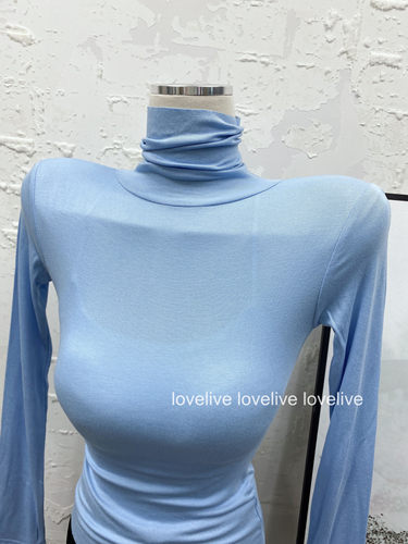 韩国ins简约基本款hao女打底t恤