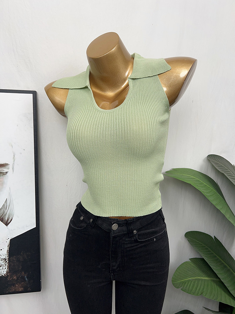 显身材性感V领ins风吊带背心