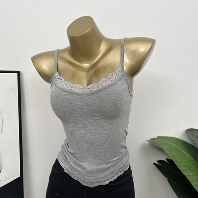 纯欲叠穿小内舒适性感吊带打底衫