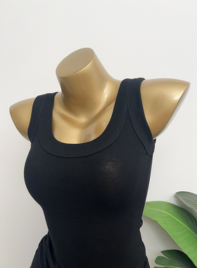 【店主自留】版型好到爆！人人穿显瘦U领宽肩带遮副乳吊带背心INS