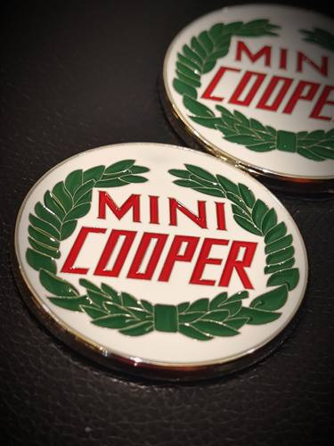 minicooper country man jcw one车内装饰全系列金属贴徽章冰箱贴