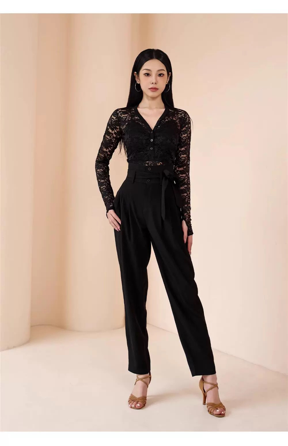 新款拉丁舞衣上衣女士新款国标舞服成人时尚舞蹈服流苏半身裙裤子