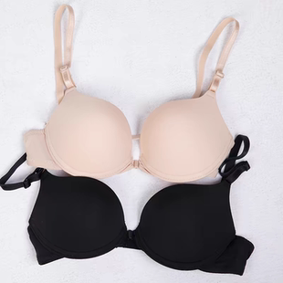 拉丁舞蹈内搭训练裸感一字美背内衣成人性感露背聚拢文胸前扣搭配