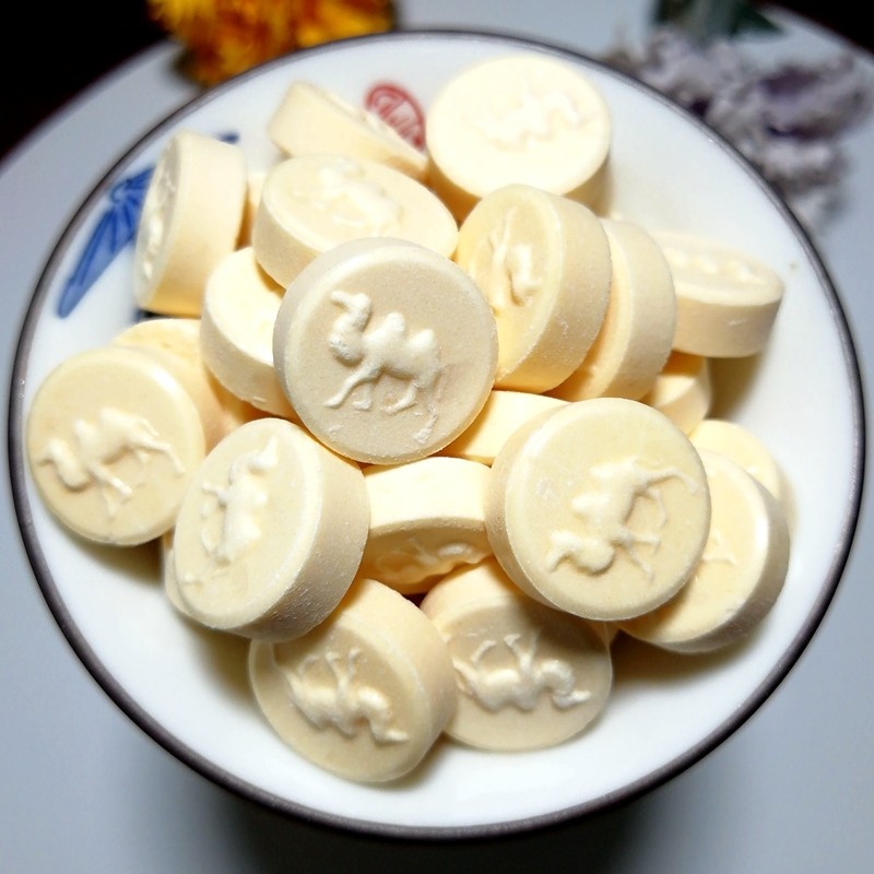 俏果果新疆驼奶片原味干吃500其它