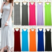 吊带背心裙子连衣裙莫代尔长裙打底裙沙滩裙大码 2026春夏新款 女装