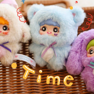 正品 娃三岁YAYA一周岁毛绒挂件手办可爱娃娃玩偶包包配饰生日礼物