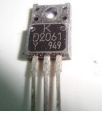 D2061 2SD2061 进口原装拆机三极管 测试好