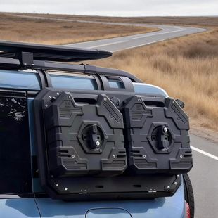 户外便携备用油箱塑料储油桶汽车应急油箱水桶水龙头汽车侧窗拓展