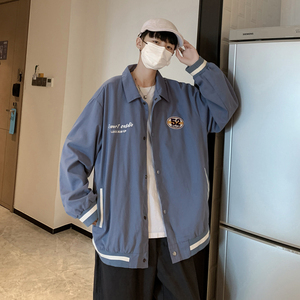 潮牌ins棒球服男春秋季薄款宽松夹克衫休闲外套 xz404-2-J08图片