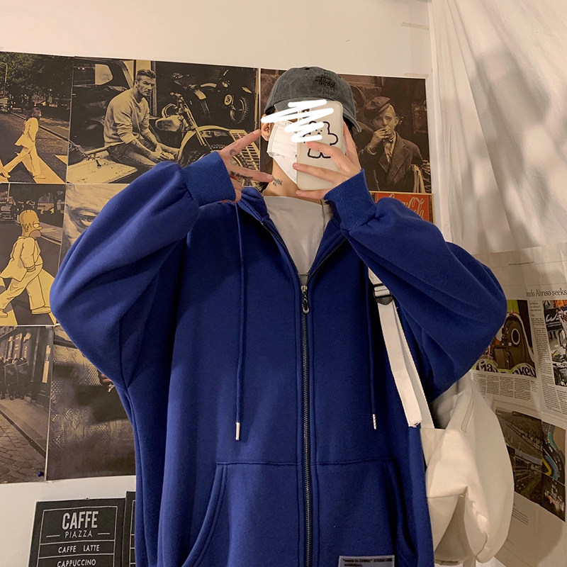 2021春季卫衣男连帽开衫韩版运动港风休闲上衣404-2-WY39,男装卫衣,星座409(原A307）