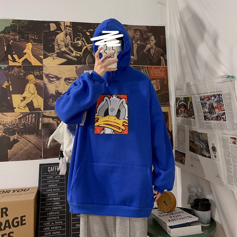 情侣秋冬连帽套头卫衣韩版潮流帅气外套衣服404-2-WY32-p55,男装卫衣,星座409(原A307）