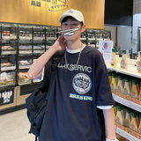 短袖t恤港风宽松休闲上衣百搭ins超火cec体恤404-2-T，男装T恤，星座409(原A307）